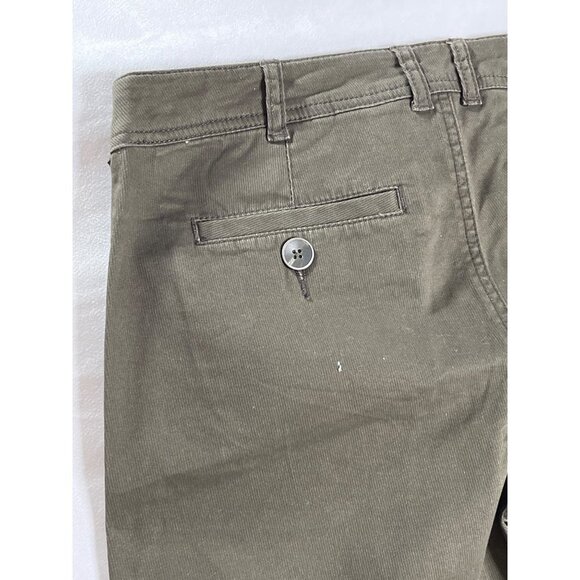 Daughters of the Liberation Anthropologie Washed‎ Olive Green Cargo Trousers 6 - Picture 10 of 10